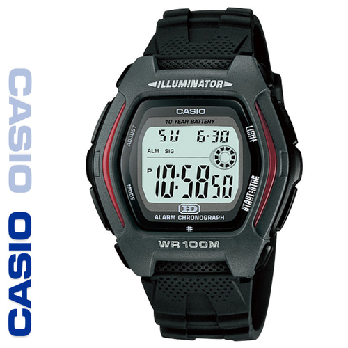 CASIO 카시오 HDD-600-1A 우레탄밴드 디지털 빈티지 전자시계