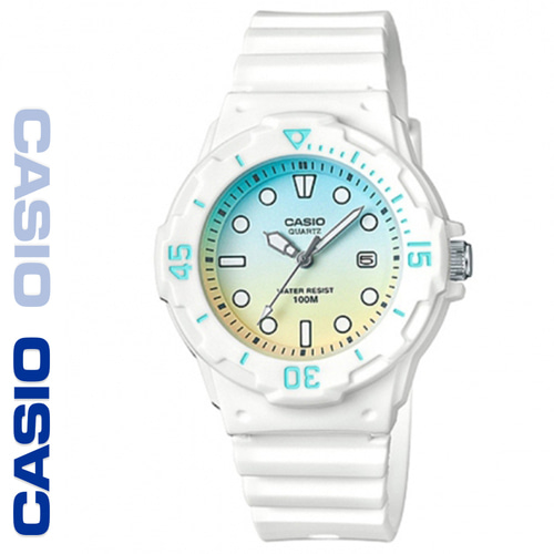 CASIO 카시오 LRW-200H-2E2 우레탄 여성 아날로그 시계