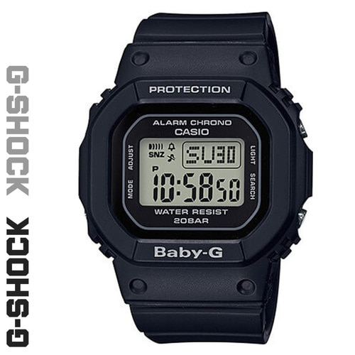 CASIO 지샥 BGD-560-1 베이비지 클래식 BABY-G 블랙